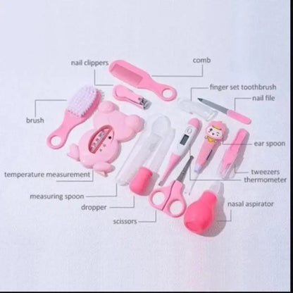 Hot Sale 13pcs Comb Grooming Baby Care Kit Baby Portable Tool Grooming Nail Care Set