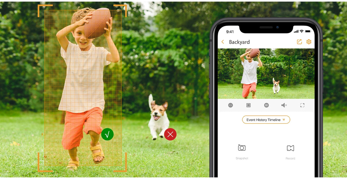 IMOU Clearance Outdoor Surveillance Camera WiFi IP Camera AI Personal Detection Smart Tracking Compatible with Alexa Waterproof