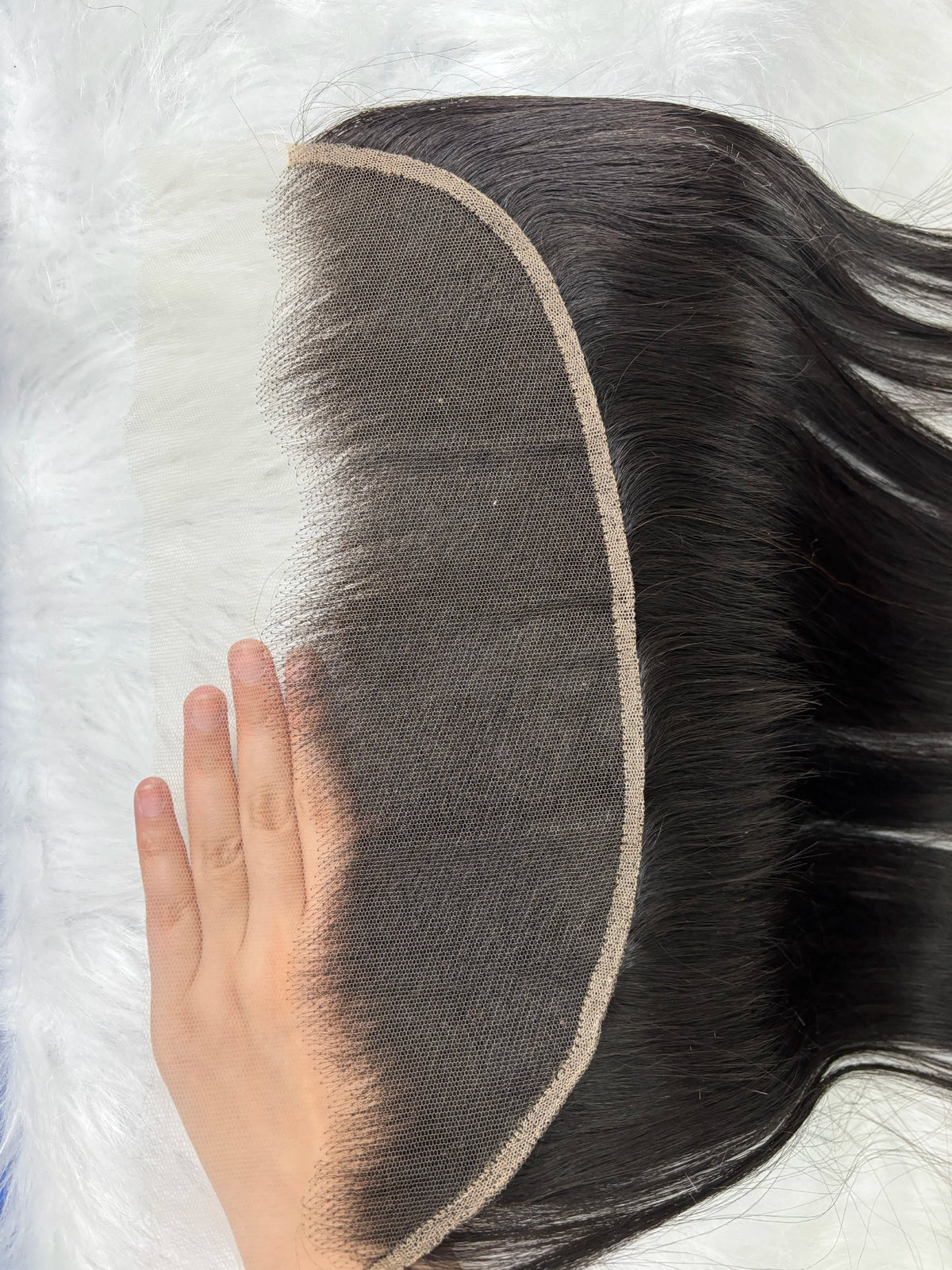 V Beauty HD 13x6 13x4 Lace Frontal Straight Pre Plucked Transparent 2x6 5x5 Full Closure Only Vietnamese Raw Human Hair
