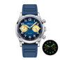 ADDIESDIVE New 2025 Chronograph 38mm Men's Watches VK64 Quartz Wristwatch Luminous Bubble Mirror 10Bar Waterproof Steel Watch