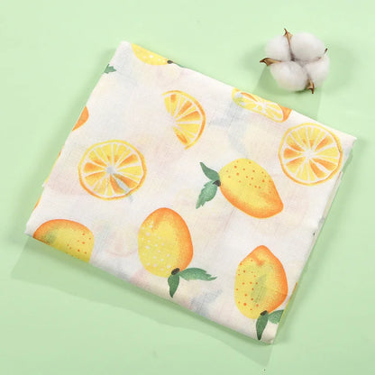 Newborn soft 100% muslin cotton swaddlle blanket infant baby wrap bath towel cover blanket 120x110cm