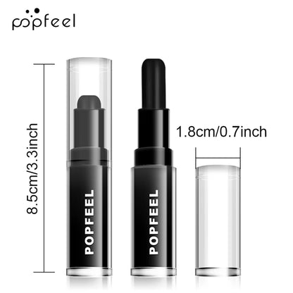 POPFEEL Hallowmas Lip Makeup Kit Black Lip Stick Black Lip Gloss Matte Lip Stick Long Lasting