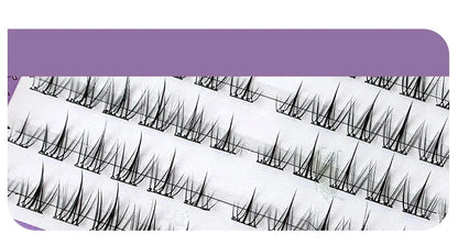 No-Glue False Eyelashes Easy 3-Step Application Natural Glue-free False Eyelashes DIY Lashes for Beginners with Sunflower Desig