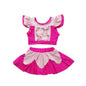 Fairy Tale Princess Swimsuit for Girls Elsa Anna Snow White Swimwear Belle Child Kids Toddler 2-8Y Bathing Suit with Skirt