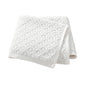 Cotton Baby Blanket Knit Infant Boy Girl Bedding Quilt 90*70CM Solid Toddler Stroller Swaddle Super Soft Plaid Fashion Hollow Ou