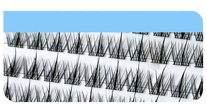 No-Glue False Eyelashes Easy 3-Step Application Natural Glue-free False Eyelashes DIY Lashes for Beginners with Sunflower Desig