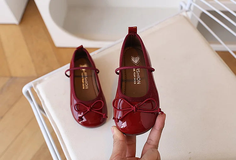 Children Flats Girls Shoes Spring Autumn Children Oxfords For Girl School Toddler Soft PU Leather Shoes Silver, Gold, Black