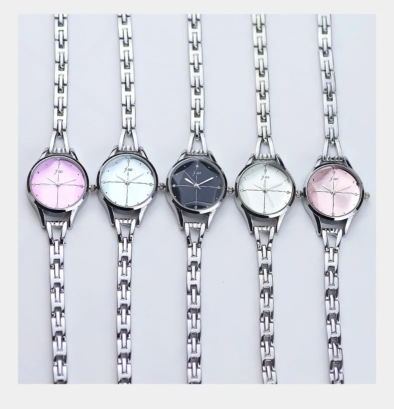 Bracelet Watch For Women Elegant Rose Gold Ladies Luxury Wristwatches Rhinestone Simple Fashion Female Quartz relogio feminino
