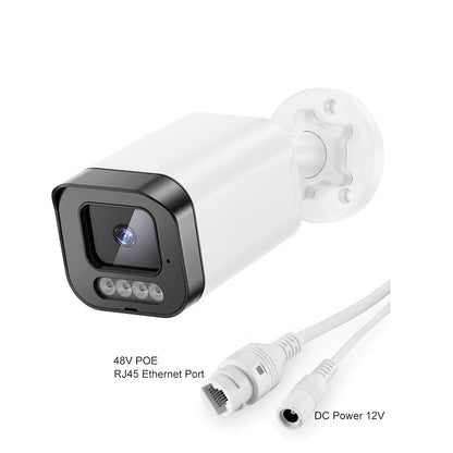GADINAN 4K Poe 8MP 5MP 4MP IP66 Waterproof Security Camera With Two Way Audio Night Vision H.265 Onvif Bullet Camera