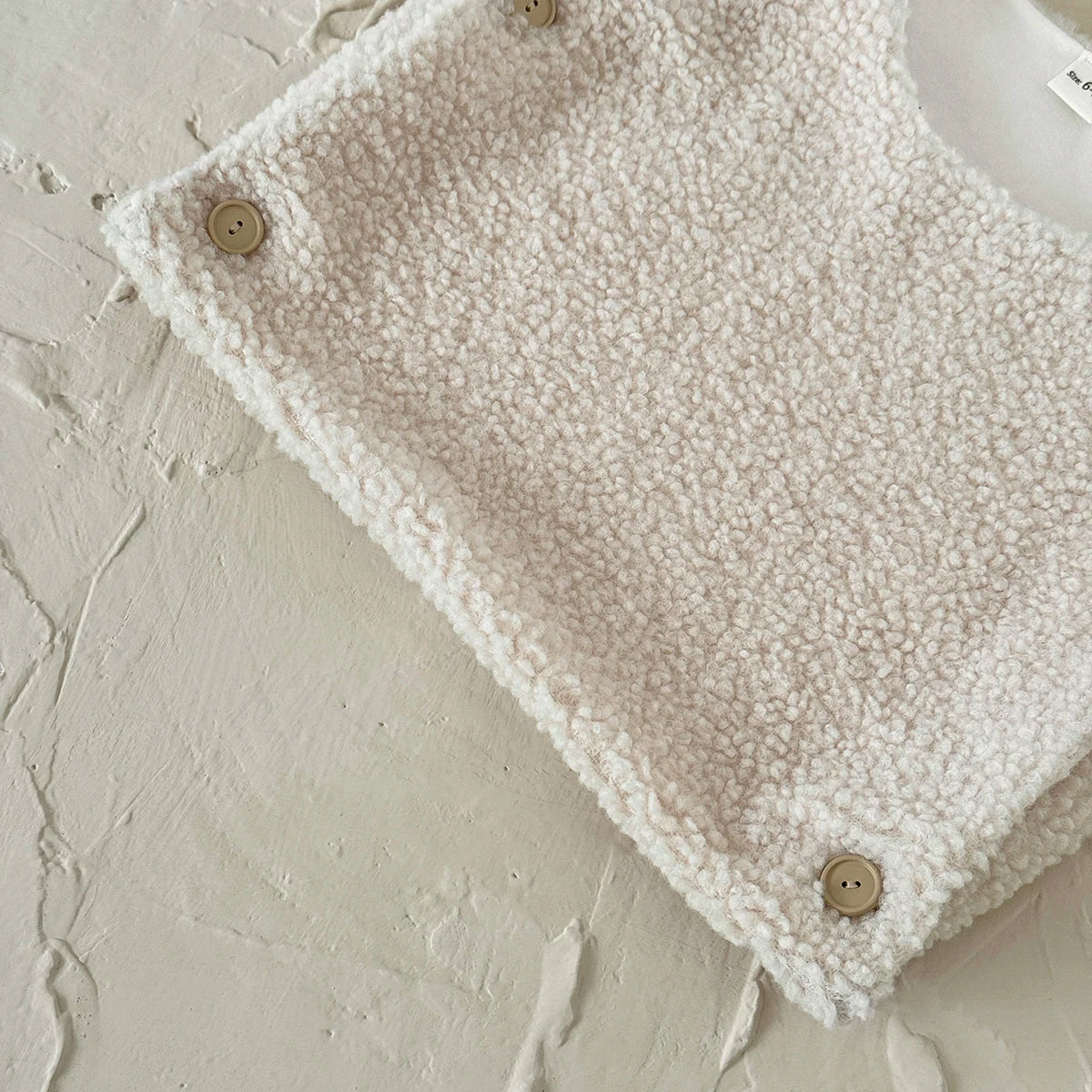 Autumn Winter Baby Lamb Wool Waistcoat Girls Boys Plush Vest O Neck Child Warm Fashion Warm Coat