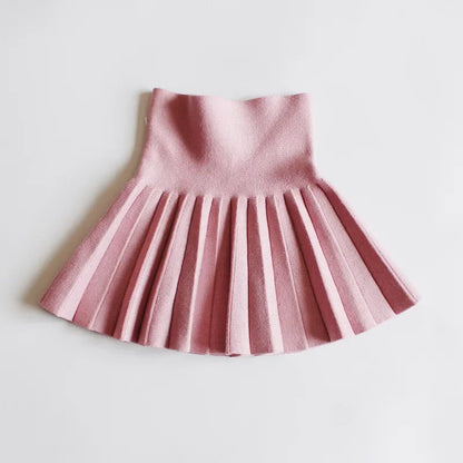 Kids Girls' Dress Children's Student Short Skirt Baby' Clothing Half Skirt Princess Pleated Tutu Skirt