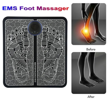 Electric Foot Massager Pad Muscle Massage Relaxation Trainer For Massage Fitness Outdoor Sport Home Family Relax
