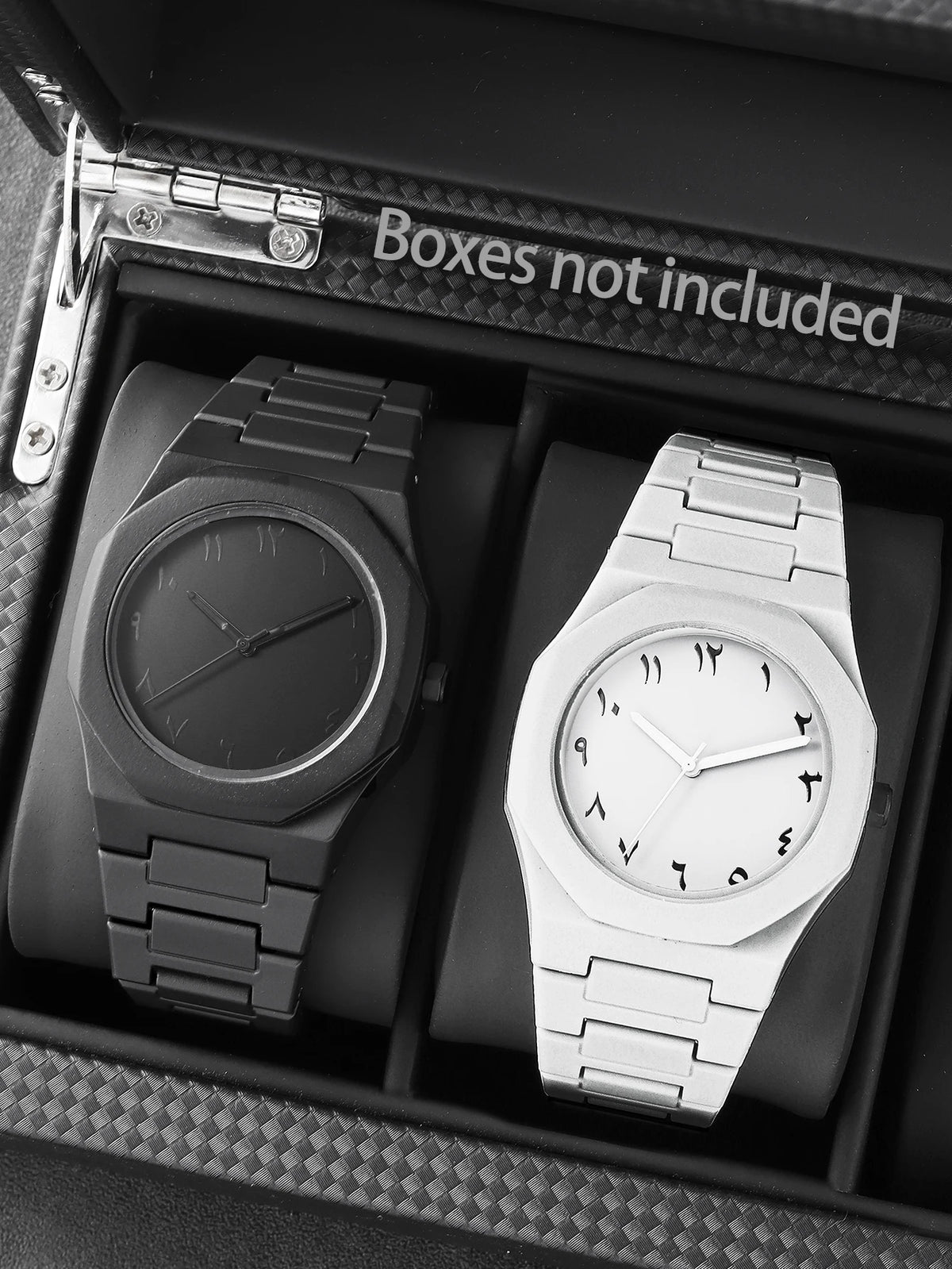 Men's Silicone Quartz Watch Casual Set Birthday Gift for Father No Box Included Fashionable Timepiece for Casual Wear