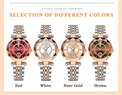 POEDAGAR Luxury Brand Women's Watches Waterproof Stainless Steel Date Ladies Wristwatch Fashion Elegant Quartz Woman Watch Reloj