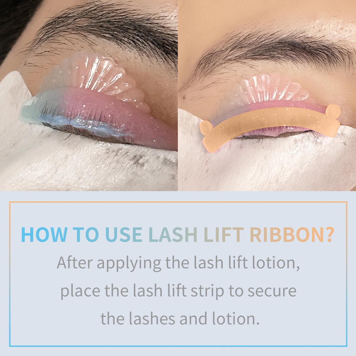 Lomansa 5 Color 10pc Silicone Eyelash Rods Softening Colorful Lash Lift Ribbon Perm Multi-Functional Eyelash Lifting Makeup Tool
