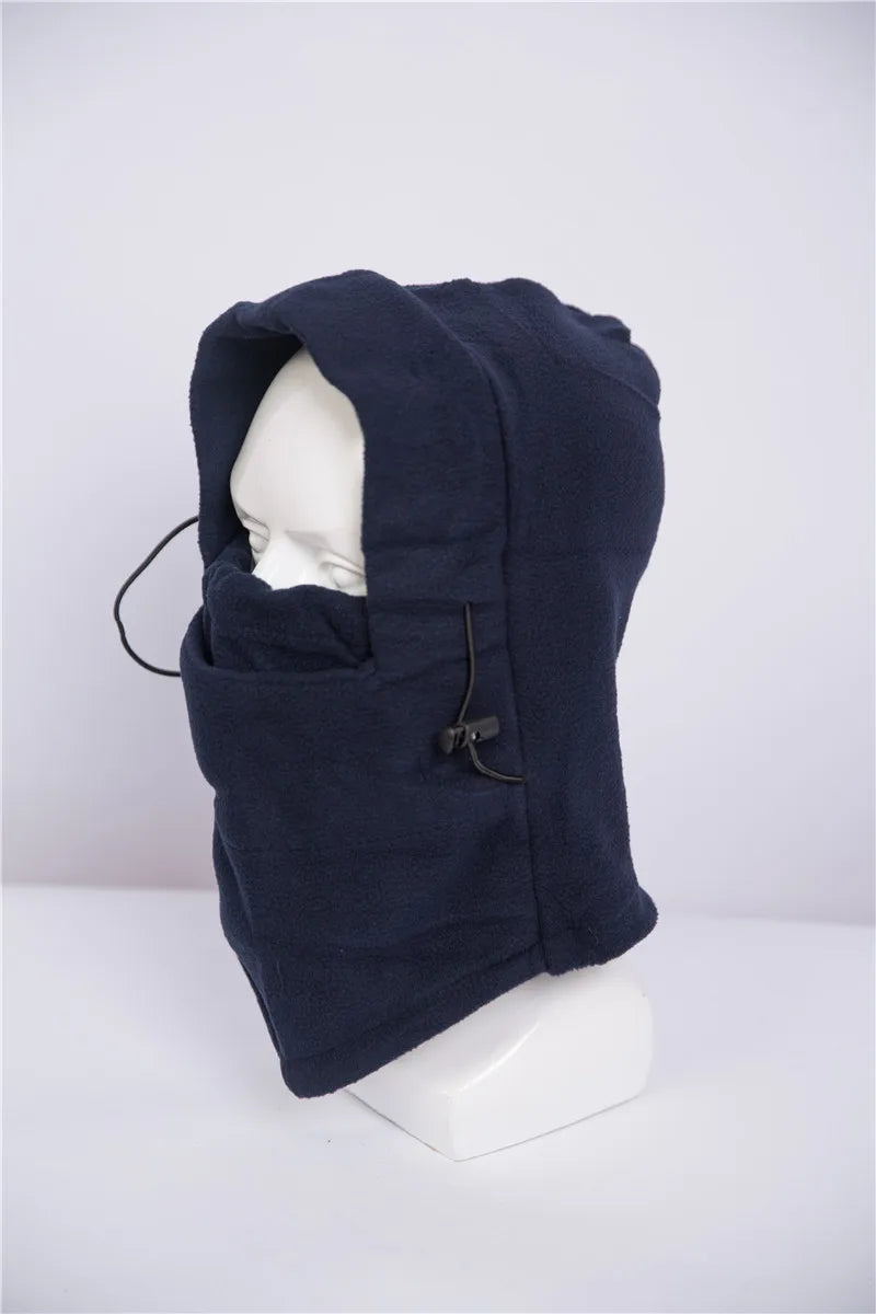 New Fashion Warm Cap Winter Men Women Hats Thermal Fleece Balaclava Hats Neck Warmer Hiking Scarves Outdoor Riding Windproof Cap