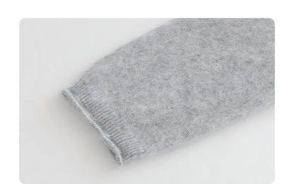 CHIC VEN New Women Knitted Cardigan Solid Long Sleeved Single-breasted Loose Casual Oversize Female Sweater Autumn Winter 2026