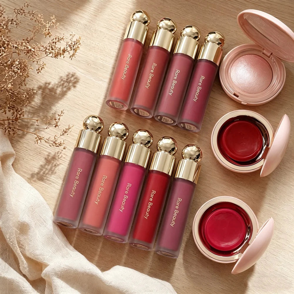 Rare Beauty Blush Set Liquid Mashed Potatoes Blush Enhance Qi Blood Blush Powder Blush with Fine Texture Easy To Apply Blend