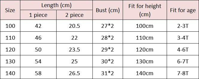 Fairy Tale Princess Swimsuit for Girls Elsa Anna Snow White Swimwear Belle Child Kids Toddler 2-8Y Bathing Suit with Skirt