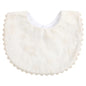 Cotton Gause Baby Bibs Solid Color Absorbent Baby Tassel Bib Newborn Burp Cloths Bandana Scarf for Kids Baby Girls Feeding Item
