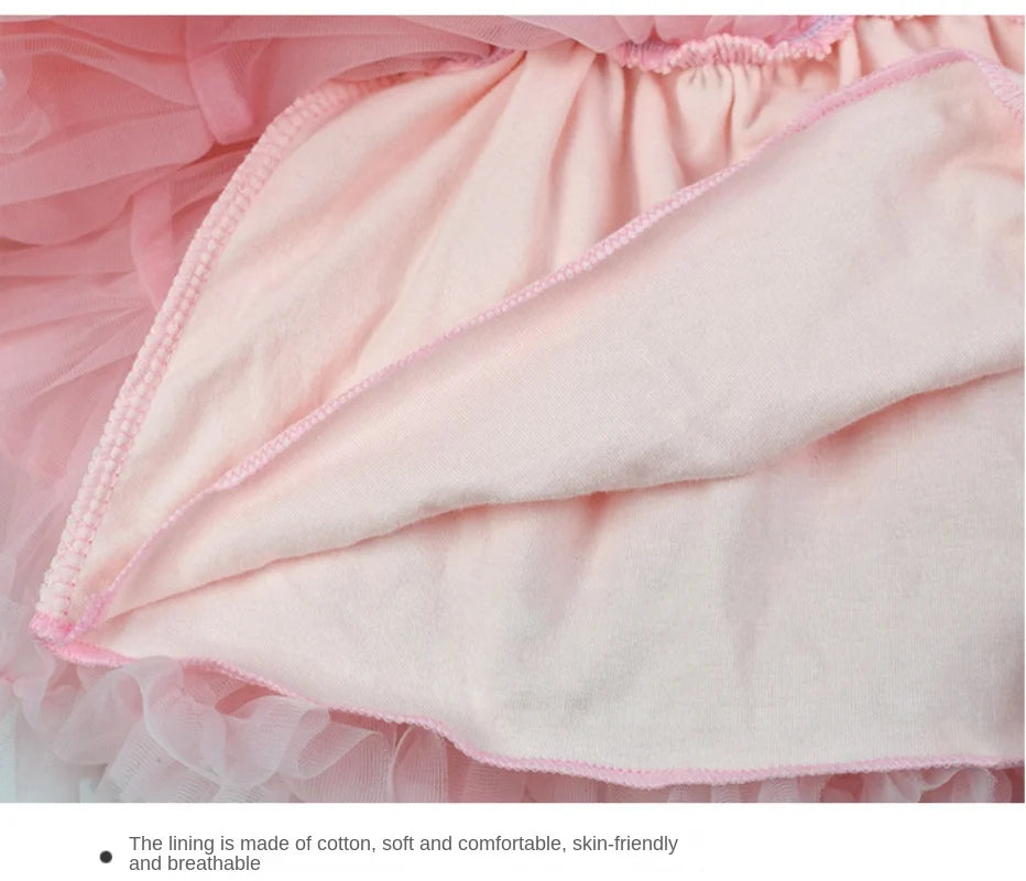 Girls Tutu Dress for Girls Baby Ball Gown Princess Party Vestido Casual Ruffled Bubble Photography Dresses Children Clothes L017