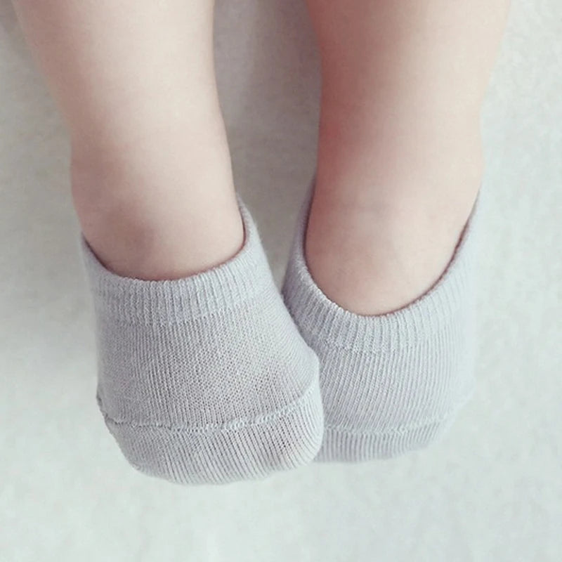 Candy Baby Floor Socks New Born Cotton Unisex Kids Anti-slip Sock Short Ankle Socks First Walker For Infant Boys Girls 1-3Y