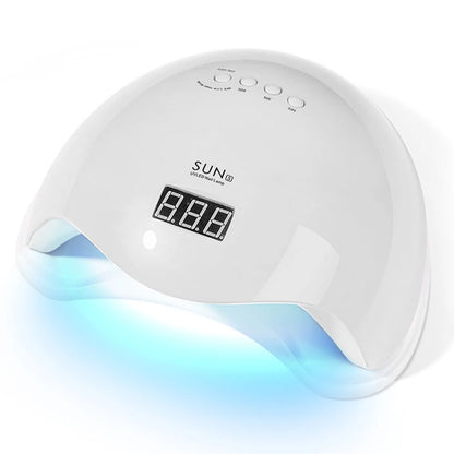 Nail Dryer Gel Nail Polish Curing LED UV Light With 4 Timers Automatic Sensor LCD Display Professional Nail Art Tools Accessorie