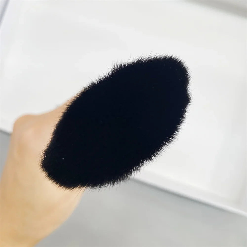Original Precise Fan Blending Brush Dense Fan Shaped Highlighting Contouring Powder Blush Beauty Cosmetics Tool