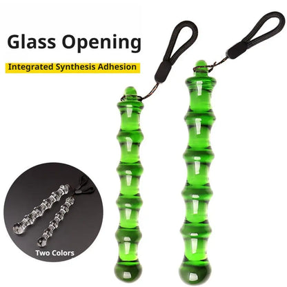 Smooth Resin Jade Massage Stick Bamboo Joint Acupoint Trigger Point Massager For Neck Shoulder Muscle Relax