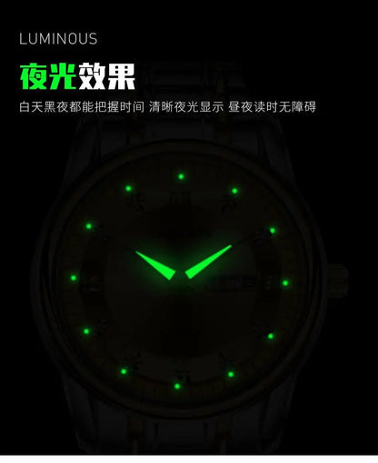Luxury Women Watch Quartz Watch Digital Wristwatch Waterproof Calendar Luminous Watch Fashion Business Light Man Clock Watches