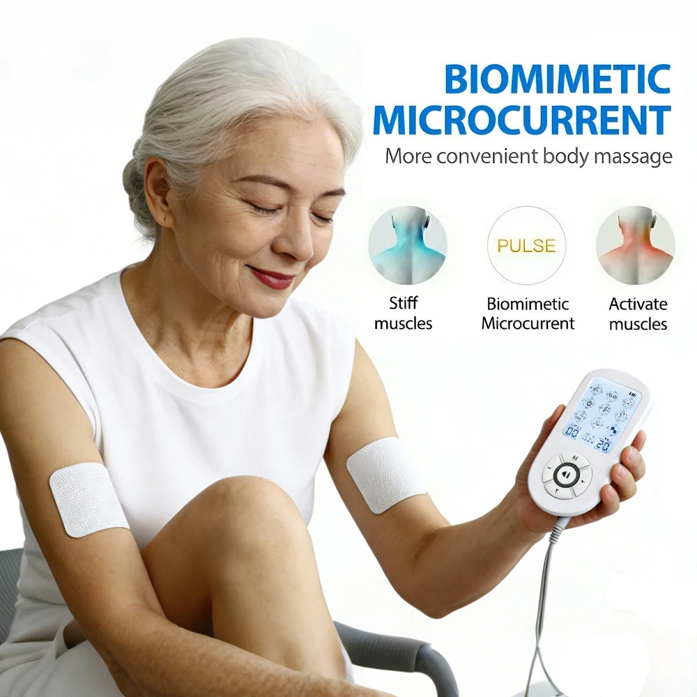 36Modes Electrical EMS Muscle Stimulator Tens Massage Digital Apparatus Pulse Slimming Acupuncture Full Body Relax Massager