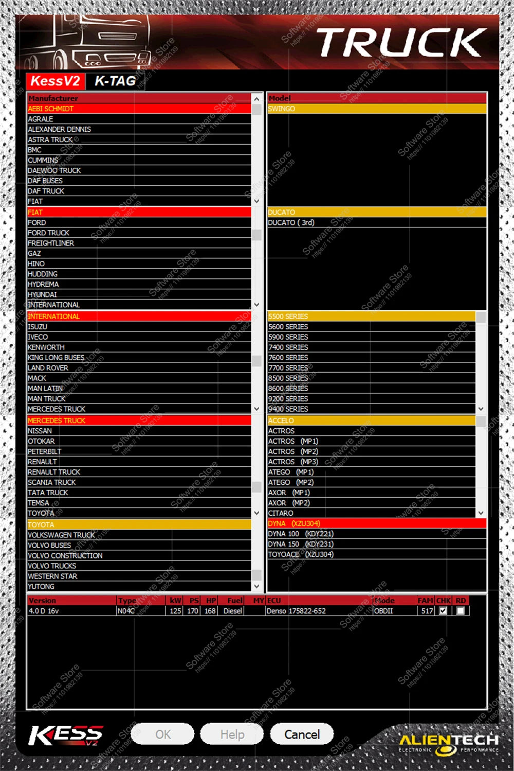 ECU Software Ksuite 2.80 Work With K E S S V2 V5.017 RSA Error Unlock Corrected for Car Truck Bike Tractors EU Online Version