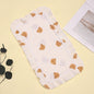 Soft Muslin Cotton Gauze Shoulder Rag Baby Burping Pad Ruffle Newborn Baby Burp Cloths