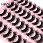 16 Pairs 3D Mink Lashes Natural False Eyelashes Dramatic Volume Fake Lashes Makeup Eyelash Extension Silk Eyelashes