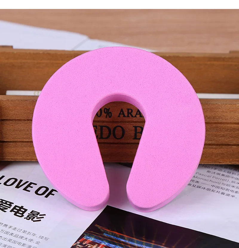 Door Stoppers Kids Children Protection EVA C Shape Door Stopper Baby Safety Protect Door Stop Jammer Soft Foam Door Clip