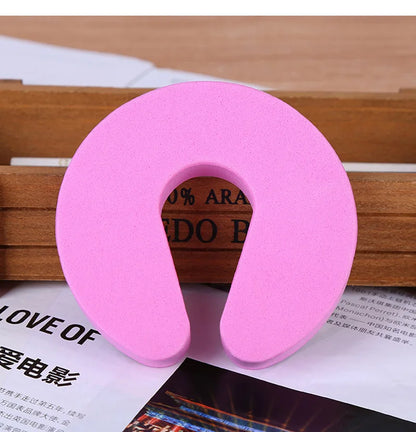 Door Stoppers Kids Children Protection EVA C Shape Door Stopper Baby Safety Protect Door Stop Jammer Soft Foam Door Clip