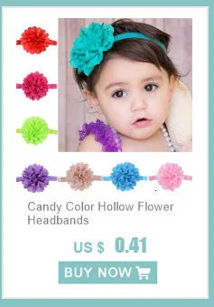 1 Piece Baby Headband Girl Bandage Ribbon Bowknot Infant Kids Hair Accessory Newborn Bow Crystal Toddler Band Headwear