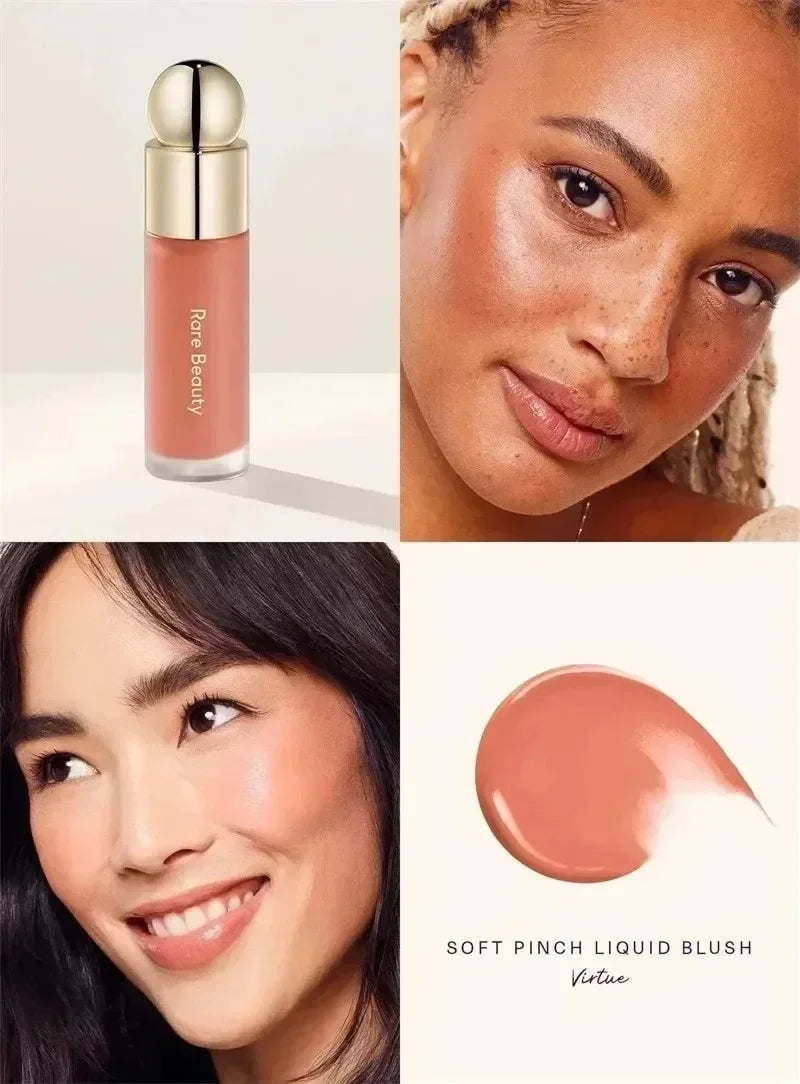 Rare Beauty Makeup Bliss Encourage Lipstick New Happy Hope Worth Love Lip Gloss & Face Tinting Powder Blusher Brand Cosmetics