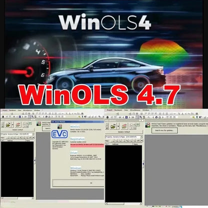 6 IN 1 ECU Software WinOLS 4.7 XDecoder 10.3 ECUsafe 2.0 TOYOLEX 4 DaVinci 1.0.28 IMMO SERVICE TOOL V1.2 Car Repair Software