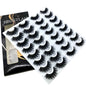 16 Pairs 3D Mink Lashes Natural False Eyelashes Dramatic Volume Fake Lashes Makeup Eyelash Extension Silk Eyelashes