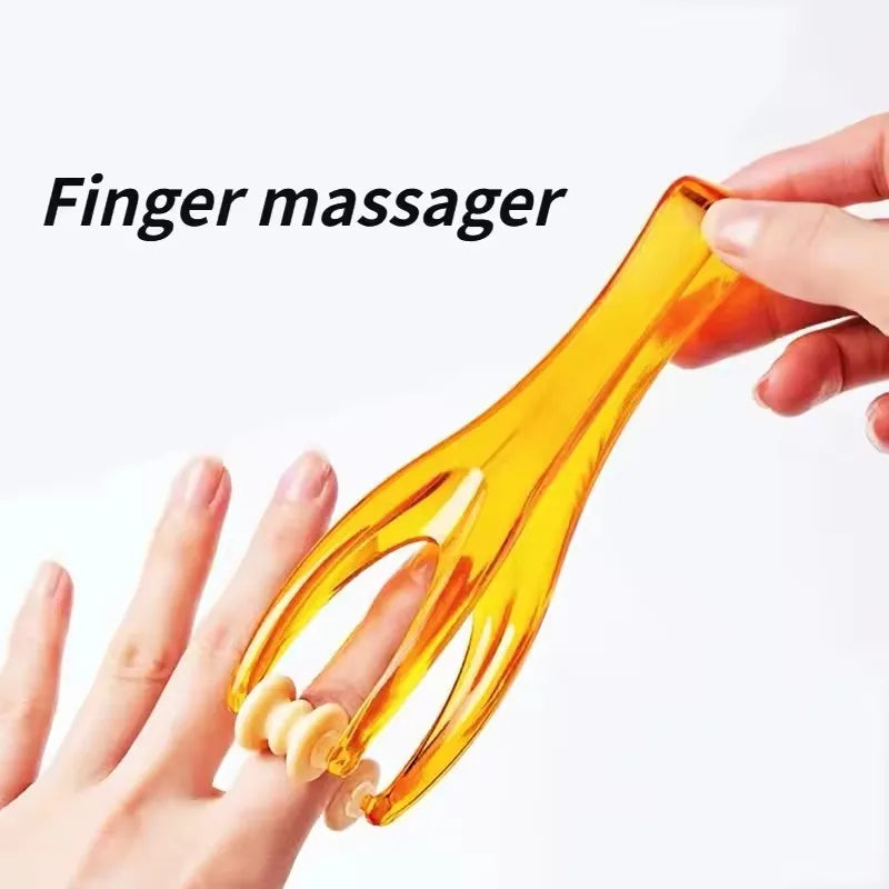 Hand Acupuncture Points Finger Joint Hand Massager Rollers Handheld Massager Relaxation Blood Circulation Health Care Massage