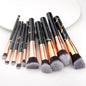 10PCS Makeup Brush Set Professional Super soft detail brush Blush Brush Foundation Concealer Eyeshadow Brush
