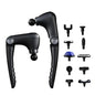 Fascia Massage Gun Shoulder Massage Machine Electric Muscle Massager Gun High Frequency Back Waist Neck Body Massage with Handle