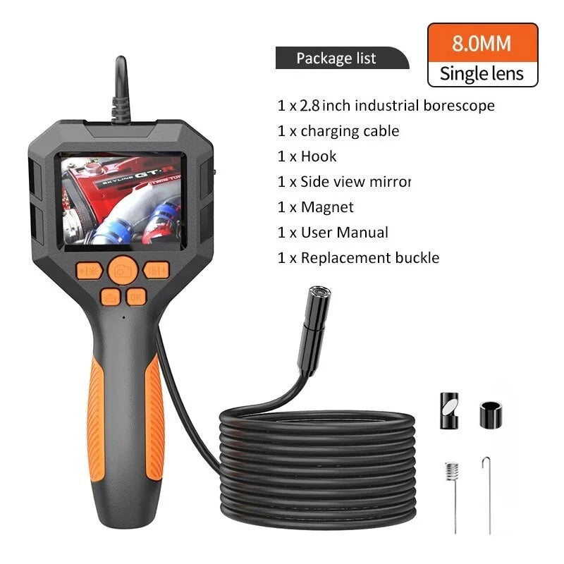 2.4"/ 4.3 "1080P Piping Endoscope Endoscopic Borescope Visible Inspection Cameras For Automotive Detector Industrial Endoscope