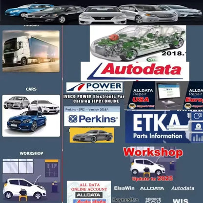 Newest AllData 10.53 Link Auto Data 3.45 ATSG Software Auto Repair AllData Software All Data Car Software with Wiring Diagram