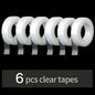 Lashtalk Eyelash Extension Tape Makeup Tool 6 PCs Breathable Anti-allergy Easy to Tear Micropore Professional False Fake Lashes