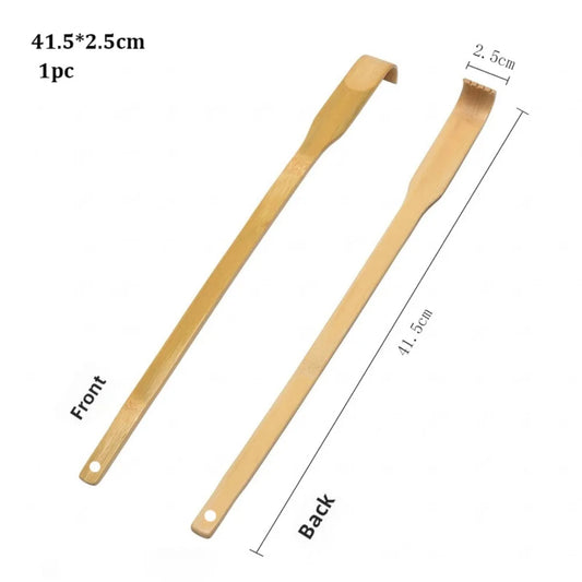 Durable Massager Back Scratcher Bamboo Multistyles Wooden Body Roller Stick 41.5~46.5cm Backscratcher Wooden Scratching
