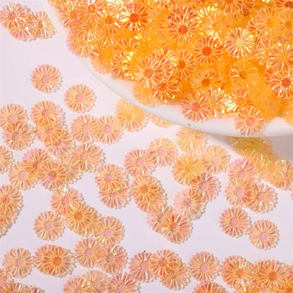 500g/bag 9mm Daisy Sequins - Glitter Flakes for Slime Filling, Nail Art & Phone Case Decor, DIY Resin Craft Accessories