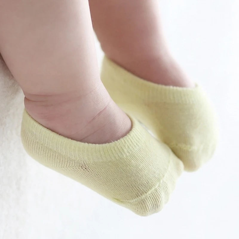 Candy Baby Floor Socks New Born Cotton Unisex Kids Anti-slip Sock Short Ankle Socks First Walker For Infant Boys Girls 1-3Y