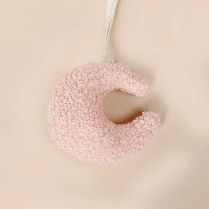 Baby Pacifier Chain Nipple Pendant Teddy Velvet Baby Pacifiers Leashes Moon Comfort Plush Nipple Pendant Clip Babies Accessories